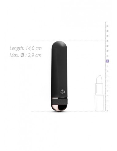 Mini wibrator Supreme Shorty Mini Vibrator Black - Wibratory Mini - 5