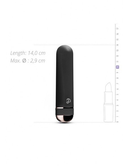 Mini wibrator Supreme Shorty Mini Vibrator Black - Wibratory Mini - 5