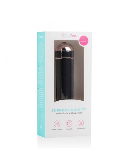 Mini wibrator Supreme Shorty Mini Vibrator Black - Wibratory Mini - 10