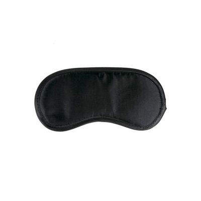 Opaska Na Oczy Black Satin Eye Mask - 1 2