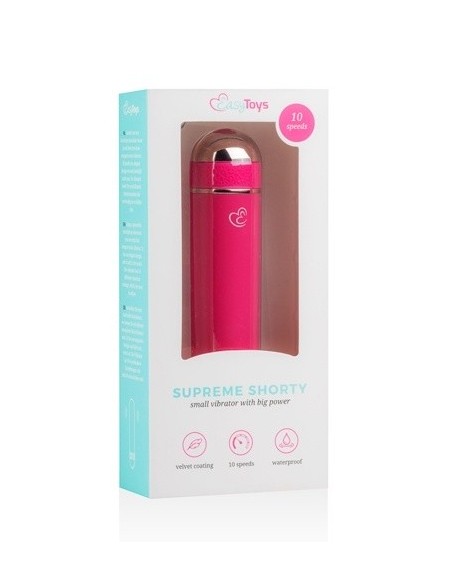 Mini wibrator Supreme Shorty Mini Vibrator Pink - Wibratory Mini - 2
