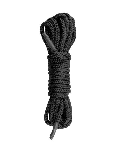 Lina BDSM Black Bondage Rope - 5 m - Liny, sznury BDSM - 2