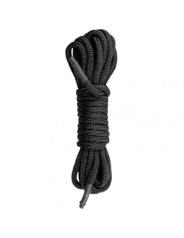 Lina BDSM Black Bondage Rope - 5 m - Liny, sznury BDSM - 5