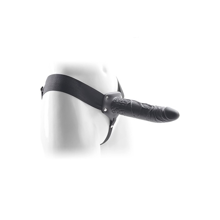 Zastawa Strap-On Real Rapture 8 – Czarna, 22 cm - 5
