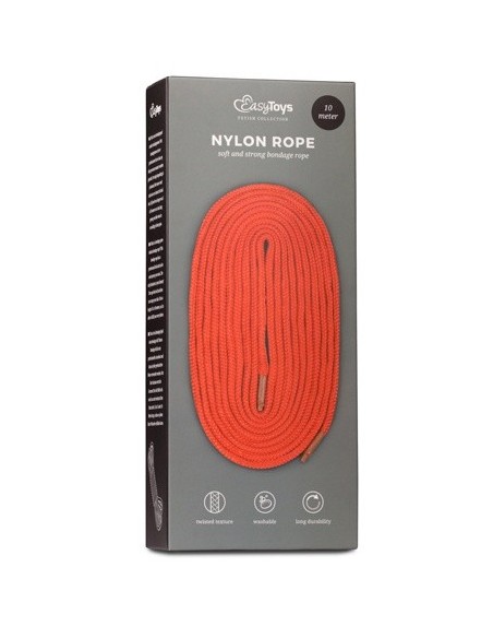 Lina BDSM Red Bondage Rope - 10 m - Liny, sznury BDSM - 1