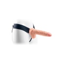 Proteza wibracyjna Strap-On Cavo Real Rapture 8 Flesh z jądrami 20 cm - 5