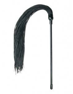 Pejcz BDSM Black Silicone Tickler - Baty, pejcze i packi - 1 2