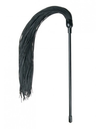 Pejcz BDSM Black Silicone Tickler - Baty, pejcze i packi - 2