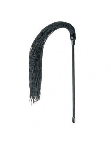 Pejcz BDSM Black Silicone Tickler - Baty, pejcze i packi - 4