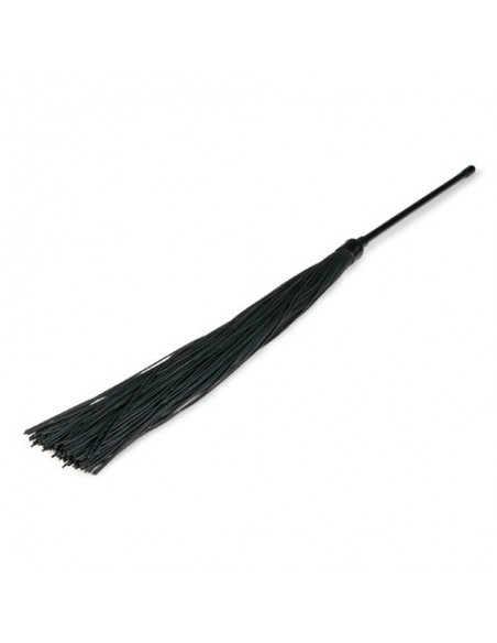 Pejcz BDSM Black Silicone Tickler - Baty, pejcze i packi - 6