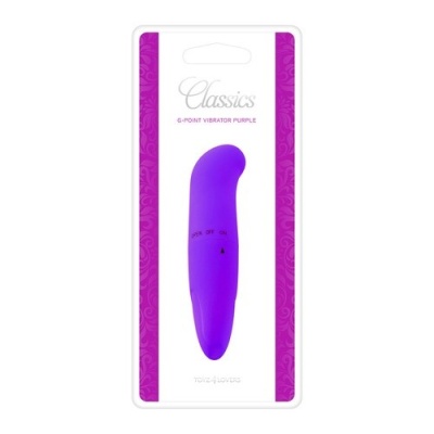 Wibrator punktu G Toyz4Lovers Punto G Classics 11 cm, fioletowy - 1 2