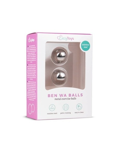 Kulki Gejszy Silver Ben Wa Balls - 19Mm - Kulki Gejszy Podwójne i Pojedyncze - 1