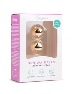 Kulki Gejszy Gold Ben Wa Balls - 22Mm - Kulki Gejszy Podwójne i Pojedyncze - 1