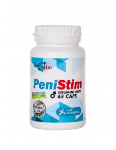 Penistim 65 kaps. - Dłuższa i mocniejsza erekcja - 1
