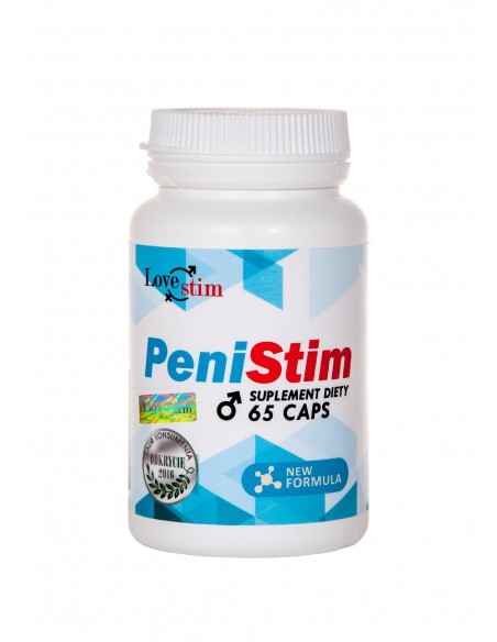 Penistim 65 kaps. - Dłuższa i mocniejsza erekcja - 1