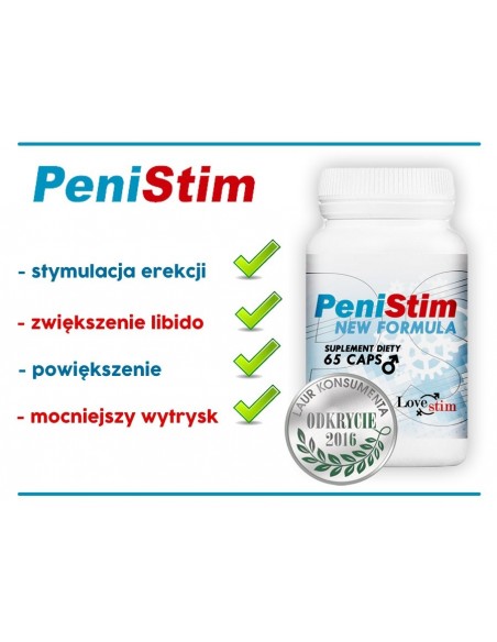 Penistim 65 kaps. - Dłuższa i mocniejsza erekcja - 7