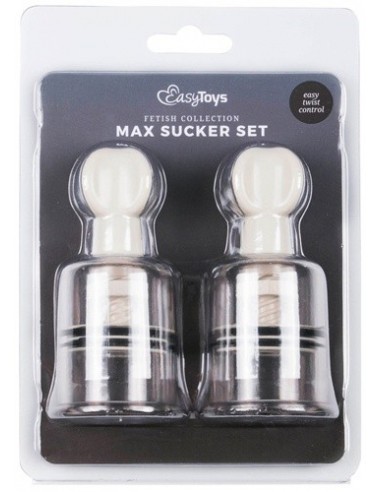 Pompki Na Sutki Nipple / Clit Suckers Medium 2 Pcs - Pompki do sutków i pochwy - 1