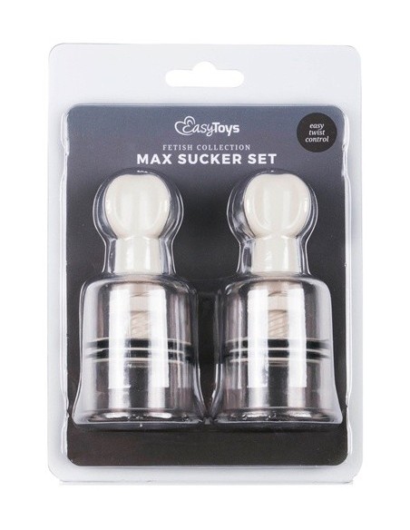 Pompki Na Sutki Nipple / Clit Suckers Medium 2 Pcs - Pompki do sutków i pochwy - 1