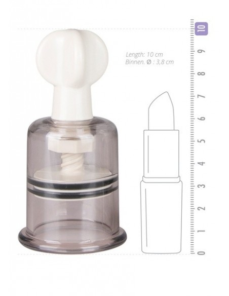 Pompki Na Sutki Nipple / Clit Suckers Medium 2 Pcs - Pompki do sutków i pochwy - 4