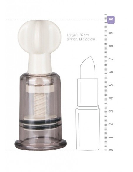 Pompki Na Sutki Nipple / Clit Suckers Small 2 Pcs - Pompki do sutków i pochwy - 4