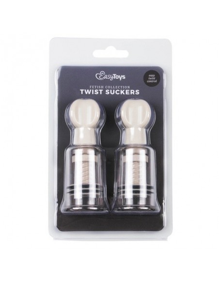 Pompki Na Sutki Nipple / Clit Suckers Small 2 Pcs - Pompki do sutków i pochwy - 6