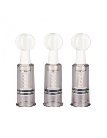 Pompki Na Sutki Nipple / Clit Suckers 3Pcs - Pompki do sutków i pochwy - 5