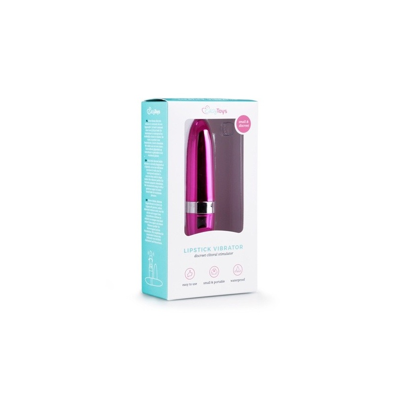 Wibrator Lipstick ABS, wodoodporny, 11,5 cm, średnica 2,2 cm - punktowa stymulacja łechtaczki - 6