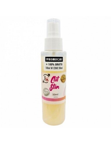 Obkurczanie pochwy Clit Stim spray 50 ml - Powiększenie piersi, ujędrnienie pośladków - 1