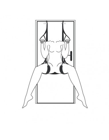 Huśtawka Miłosna Leg / Bum Support Over The Door Swing - Huśtawki do seksu i BDSM - 9