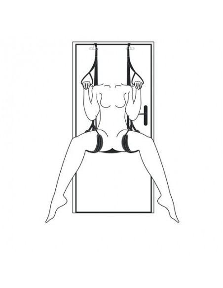 Huśtawka Miłosna Leg / Bum Support Over The Door Swing - Huśtawki do seksu i BDSM - 9