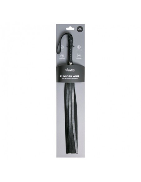 Pejcz BDSM Small Leather Flogger - Baty, pejcze i packi - 6