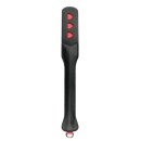 Packa do klapsów Long Leather Paddle With Heart - 5