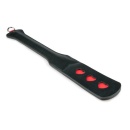Packa do klapsów Long Leather Paddle With Heart - 7