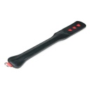 Packa do klapsów Long Leather Paddle With Heart - 8