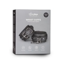 Kajdanki erotyczne Black Leather Handcuffs - 1