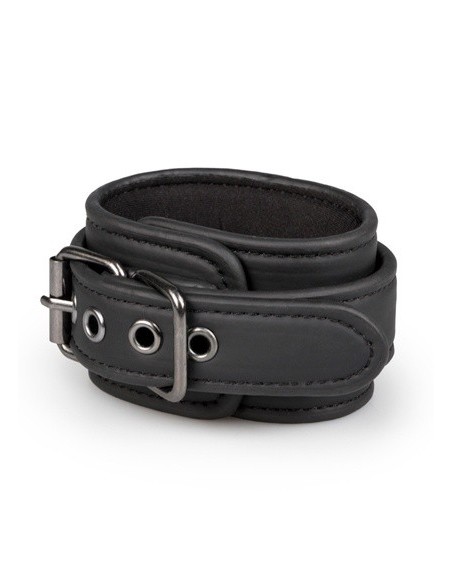 Kajdanki erotyczne Black Leather Handcuffs - Kajdanki erotyczne - 4