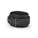 Kajdanki erotyczne Black Leather Handcuffs - 4