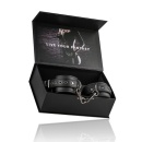 Kajdanki erotyczne Black Leather Handcuffs - 13