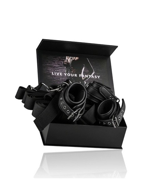 Uprząż BDSM Under Mattress Restraint Set - Uprzęże BDSM - 6