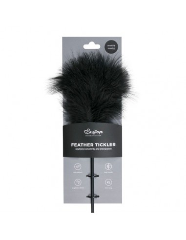 Piórko Do Łaskotania Black Tickler - Long - Piórka do łaskotania - 5