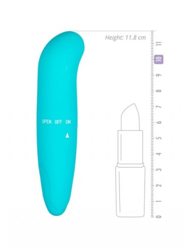 Mini wibrator Mini G-Spot Vibrator Turquoise - Wibratory Mini - 5
