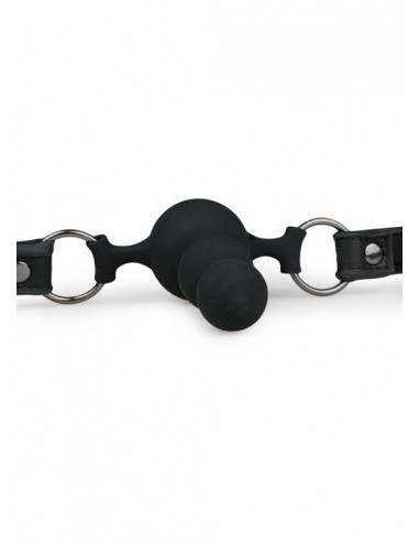 Knebel Ball Gag With Silicone Beads - Kneble do ust - 4