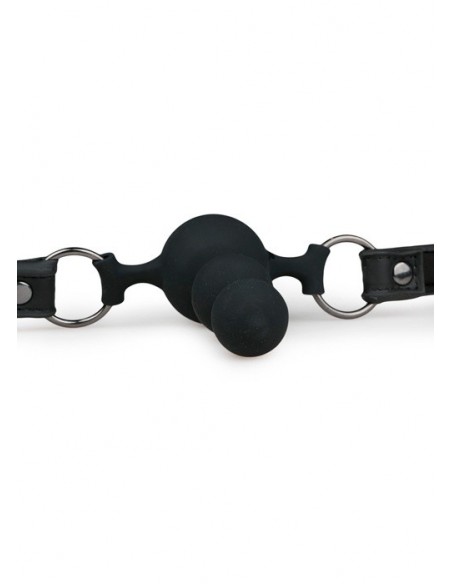 Knebel Ball Gag With Silicone Beads - Kneble do ust - 4