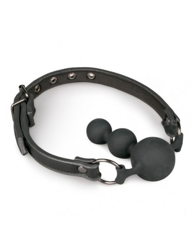 Knebel Ball Gag With Silicone Beads - Kneble do ust - 6