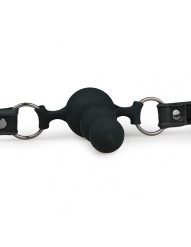 Knebel Ball Gag With Silicone Beads - Kneble do ust - 9