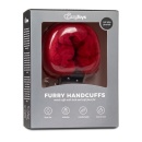 Kajdanki do Sypialni Furry Handcuffs Czerwone - 1