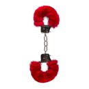 Kajdanki do Sypialni Furry Handcuffs Czerwone - 2