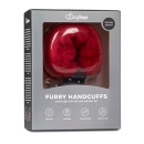 Kajdanki do Sypialni Furry Handcuffs Czerwone - 5
