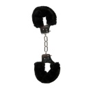 Kajdanki do Sypialni Furry Handcuffs Czarne - 2
