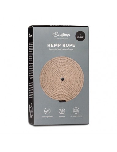 Lina BDSM Hemp Bondage Rope 5 m - Liny, sznury BDSM - 4